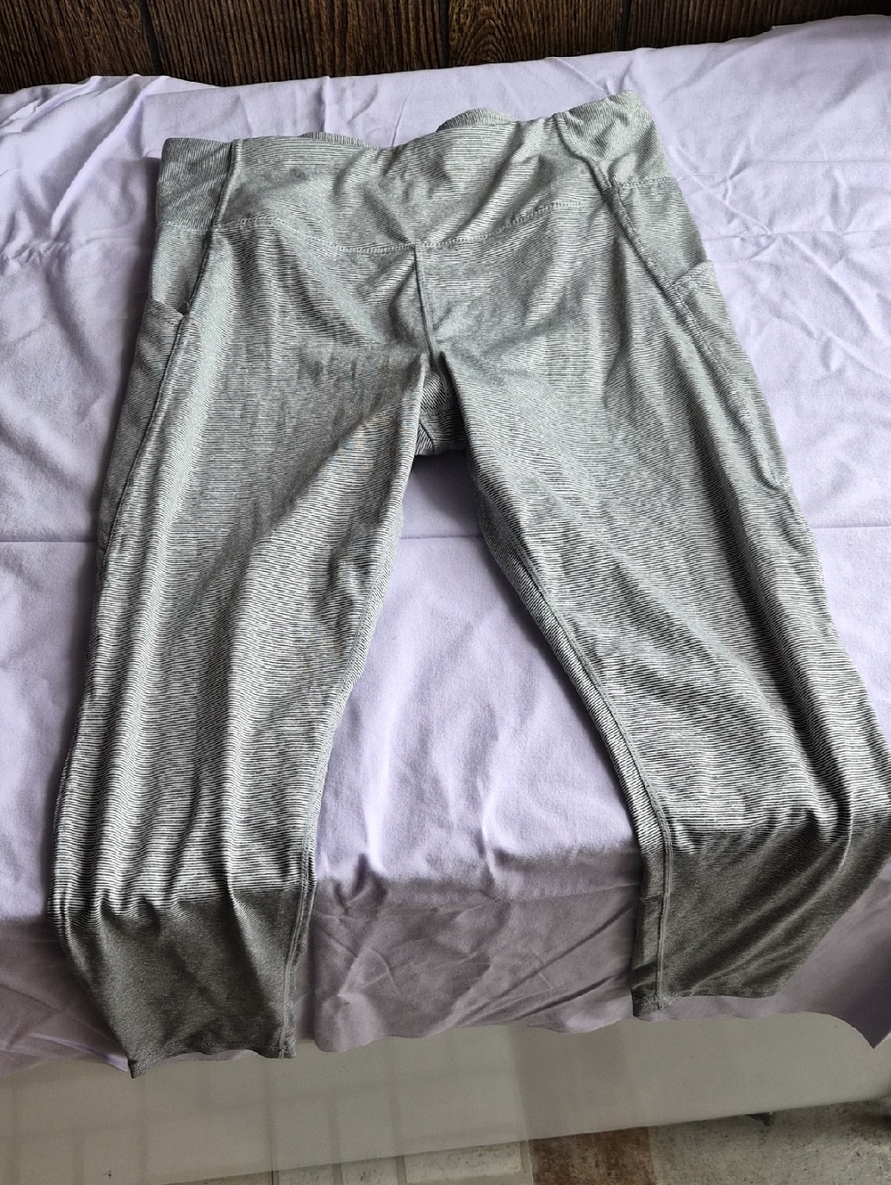 Danskin Blue Label Grey Heather Leggings